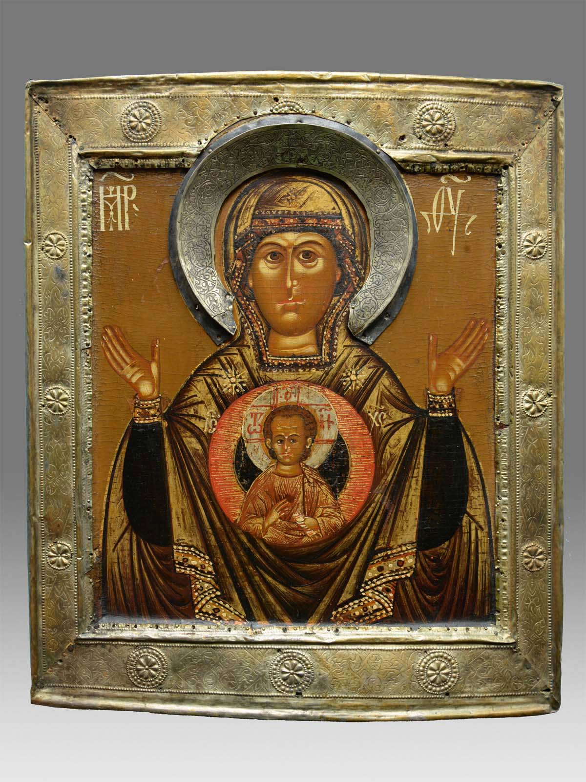 Icon The Mother of God of the Sign Russia