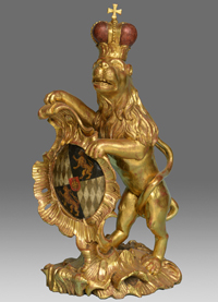portal sculpture wittelbach lion