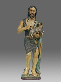 Skulptur Saint Jean le Baptist